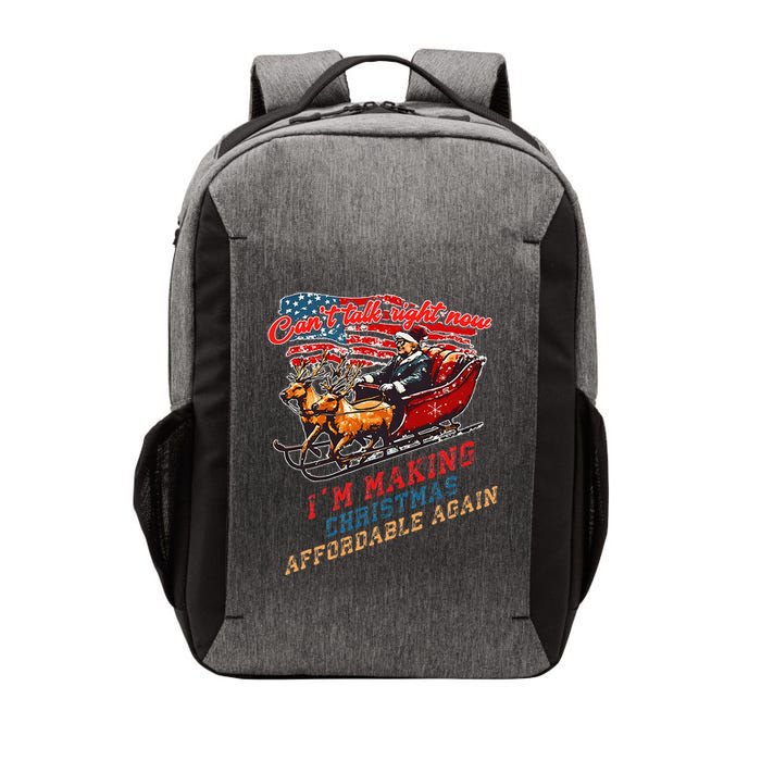 Making Christmas Affordable Again Retro Election Result 2024 Vector Backpack