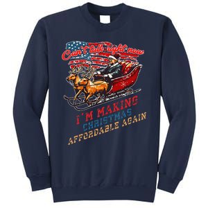 Making Christmas Affordable Again Retro Election Result 2024 Sweatshirt