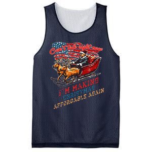 Making Christmas Affordable Again Retro Election Result 2024 Mesh Reversible Basketball Jersey Tank