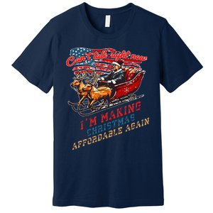 Making Christmas Affordable Again Retro Election Result 2024 Premium T-Shirt