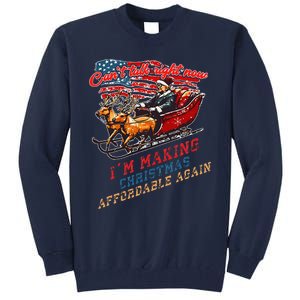 Making Christmas Affordable Again Retro Election Result 2024 Tall Sweatshirt