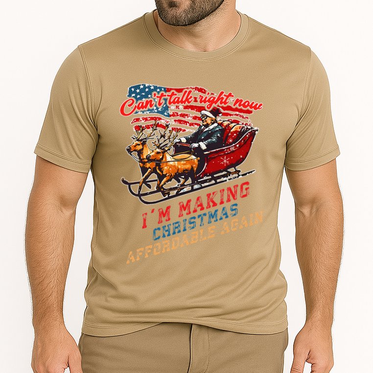 Making Christmas Affordable Again Retro Election Result 2024 Performance Shirt