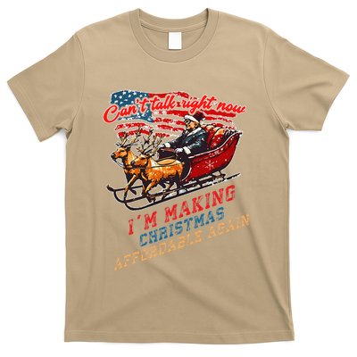 Making Christmas Affordable Again Retro Election Result 2024 T-Shirt