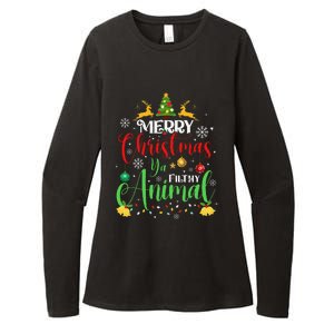 Merry Christmas Animal Filthy Ya Xmas Family Pajama Womens CVC Long Sleeve Shirt