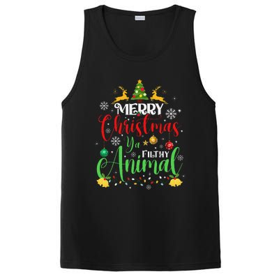 Merry Christmas Animal Filthy Ya Xmas Family Pajama PosiCharge Competitor Tank