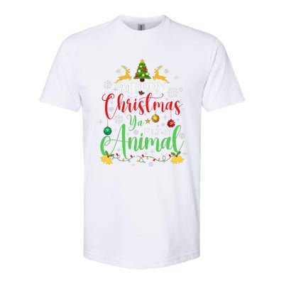 Merry Christmas Animal Filthy Ya Xmas Family Pajama Softstyle CVC T-Shirt