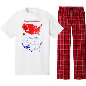 Merry Christmas America And Happy Holidays New President Pajama Set