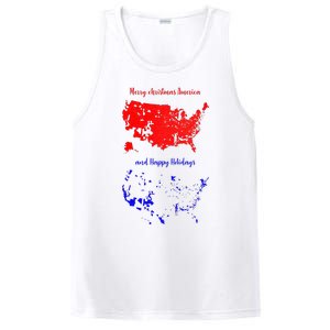 Merry Christmas America And Happy Holidays New President PosiCharge Competitor Tank