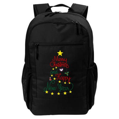 Merry Christmas And Happy New Year Backpack