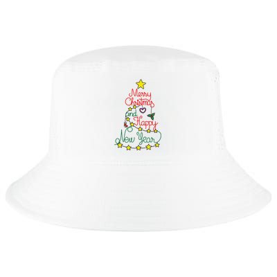 Merry Christmas And Happy New Year Cool Comfort Performance Bucket Hat