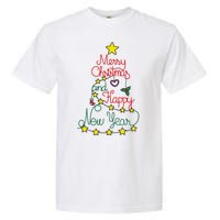 Merry Christmas And Happy New Year Garment-Dyed Heavyweight T-Shirt