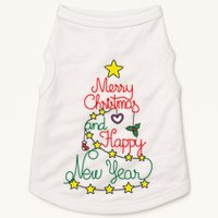 Merry Christmas And Happy New Year Doggie Tank