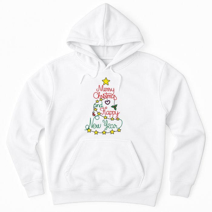 Merry Christmas And Happy New Year Hoodie