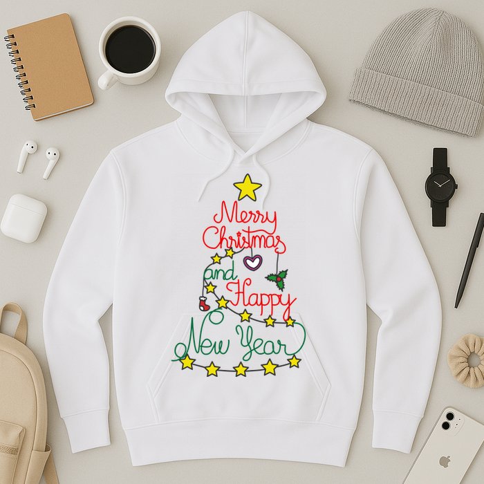 Merry Christmas And Happy New Year Hoodie