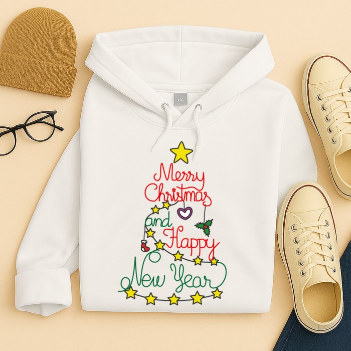 Merry Christmas And Happy New Year Hoodie
