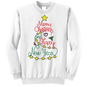 Merry Christmas And Happy New Year Sweatshirt