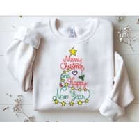 Merry Christmas And Happy New Year Sweatshirt