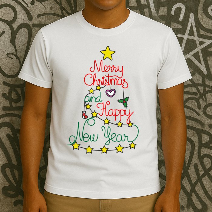 Merry Christmas And Happy New Year T-Shirt