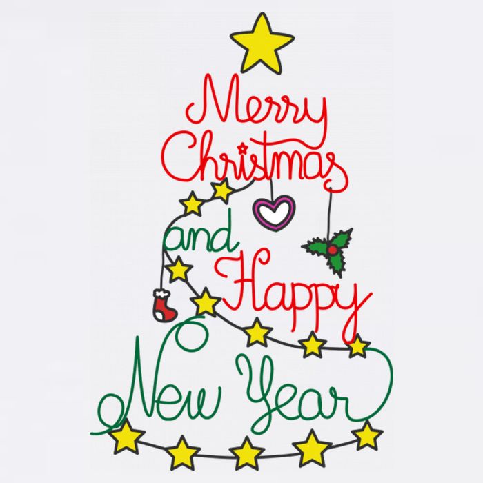 Merry Christmas And Happy New Year T-Shirt