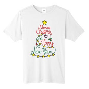 Merry Christmas And Happy New Year Tall Fusion ChromaSoft Performance T-Shirt