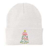 Merry Christmas And Happy New Year Knit Cap Winter Beanie