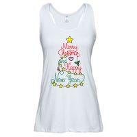 Merry Christmas And Happy New Year Ladies Essential Flowy Tank