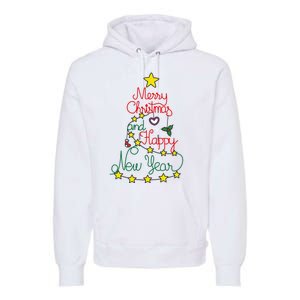 Merry Christmas And Happy New Year Premium Hoodie