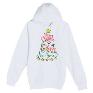 Merry Christmas And Happy New Year Premium Pullover Hoodie