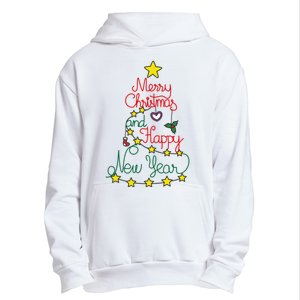 Merry Christmas And Happy New Year Urban Pullover Hoodie