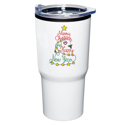 Merry Christmas And Happy New Year Tumbler