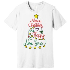 Merry Christmas And Happy New Year Premium T-Shirt