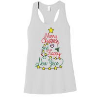 Merry Christmas And Happy New Year Women's Racerback Tank