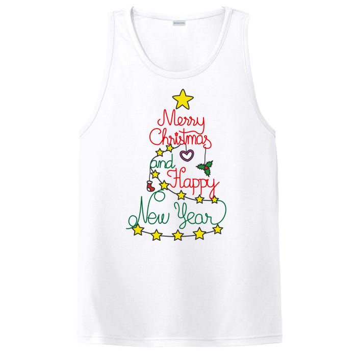 Merry Christmas And Happy New Year PosiCharge Competitor Tank