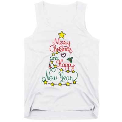 Merry Christmas And Happy New Year Tank Top