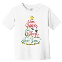 Merry Christmas And Happy New Year Toddler T-Shirt