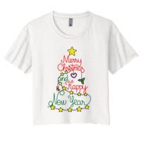 Merry Christmas And Happy New Year Crop Top