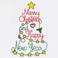 Merry Christmas And Happy New Year Wool Snapback Cap