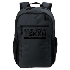 Melanoma Cancer Awareness Save Your Skin Daily Commute Backpack