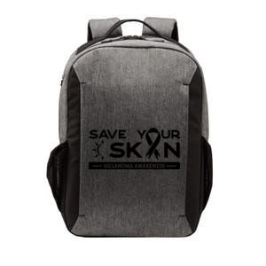 Melanoma Cancer Awareness Save Your Skin Vector Backpack