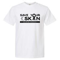 Melanoma Cancer Awareness Save Your Skin Garment-Dyed Heavyweight T-Shirt