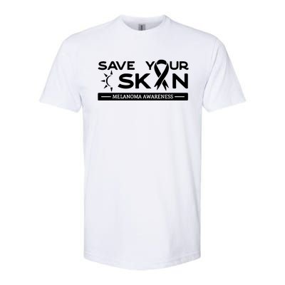 Melanoma Cancer Awareness Save Your Skin Softstyle CVC T-Shirt