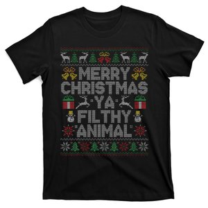 Merry Christmas Animal Funny Filthy Ya Gift T-Shirt