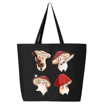 Mushroom Cottagecore Aesthetic Goblincore 25L Jumbo Tote