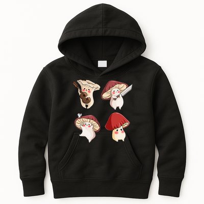 Mushroom Cottagecore Aesthetic Goblincore Kids Hoodie