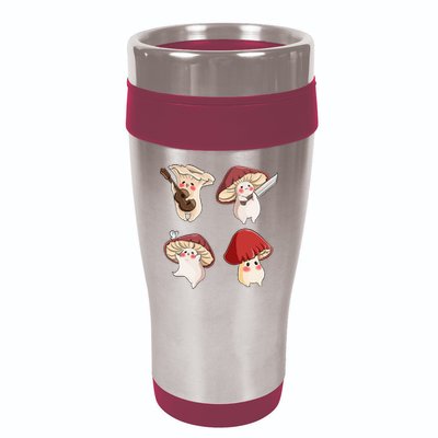 Mushroom Cottagecore Aesthetic Goblincore 16oz Travel Tumbler
