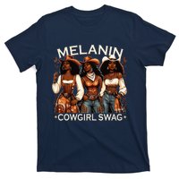 Melanin Cowgirls African Melanin Cowgirl Swag Black History T-Shirt