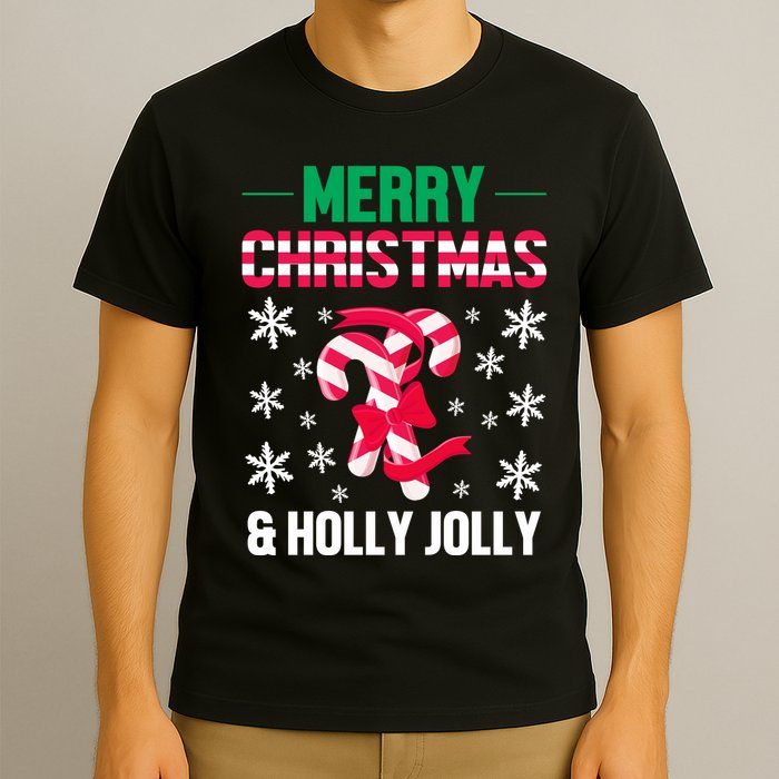 Merry Christmas And Holly Jolly T-Shirt