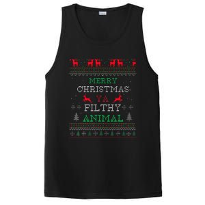 Merry Christmas Animal Filthy Ya Xmas Pajama Family Matching  PosiCharge Competitor Tank