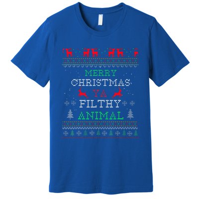 Merry Christmas Animal Filthy Ya Xmas Pajama Family Matching  Premium T-Shirt