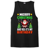 Merry Christmas And Yes It's My Birthday Christmas Party PosiCharge Competitor Tank